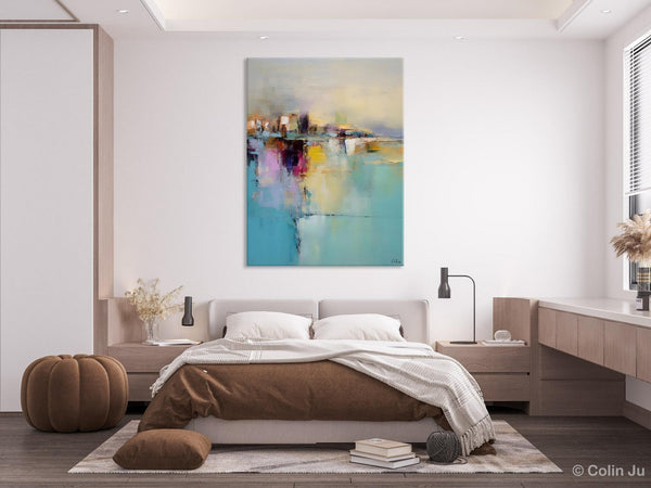Oversized Contemporary Acrylic Paintings, Modern Abstract Paintings, Extra Large Canvas Painting for Living Room, Original Canvas Wall Art-Art Painting Canvas