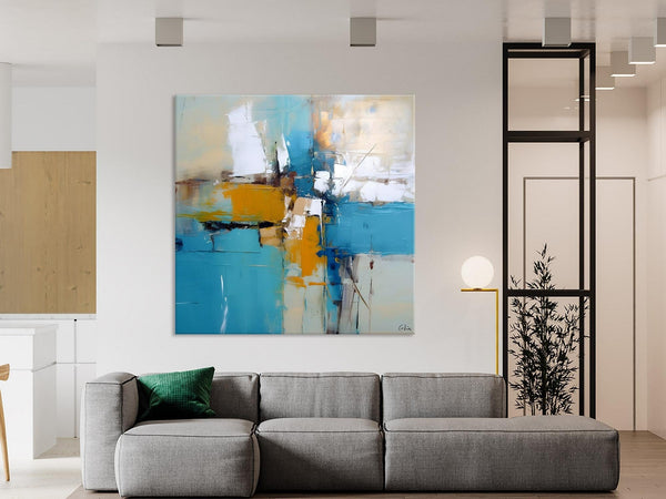 Large Abstract Painting for Bedroom, Original Modern Wall Art Paintings, Oversized Contemporary Canvas Paintings, Modern Acrylic Artwork-Art Painting Canvas