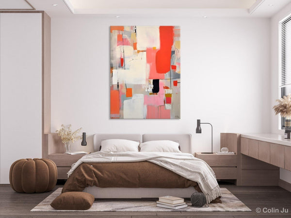 Extra Large Painting on Canvas, Huge Contemporary Acrylic Paintings, Extra Large Canvas Painting for Bedroom, Original Abstract Wall Art-Art Painting Canvas