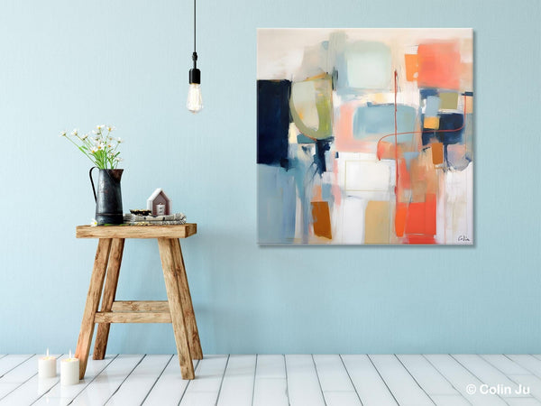 Large Abstract Painting for Bedroom, Original Modern Paintings, Contemporary Canvas Art, Modern Acrylic Artwork, Buy Art Paintings Online-Art Painting Canvas