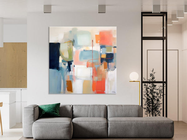 Large Abstract Painting for Bedroom, Original Modern Paintings, Contemporary Canvas Art, Modern Acrylic Artwork, Buy Art Paintings Online-Art Painting Canvas