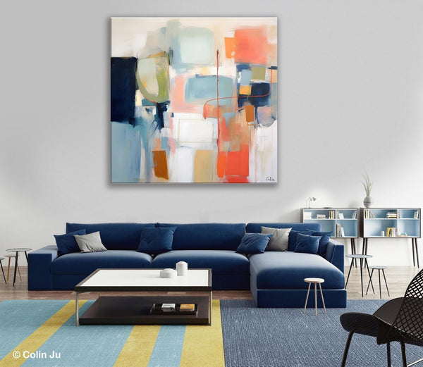 Large Abstract Painting for Bedroom, Original Modern Paintings, Contemporary Canvas Art, Modern Acrylic Artwork, Buy Art Paintings Online-Art Painting Canvas