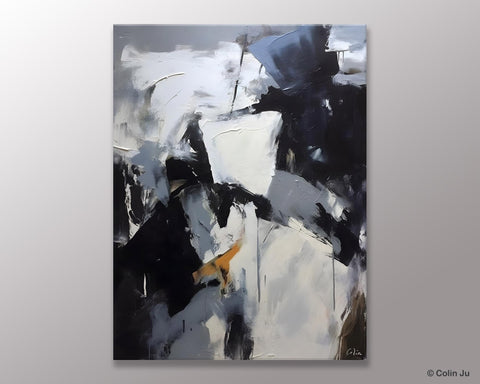 Extra Large Painting on Canvas, Contemporary Acrylic Paintings, Extra Large Canvas Paintings for Bedroom, Large Original Abstract Wall Art-Art Painting Canvas