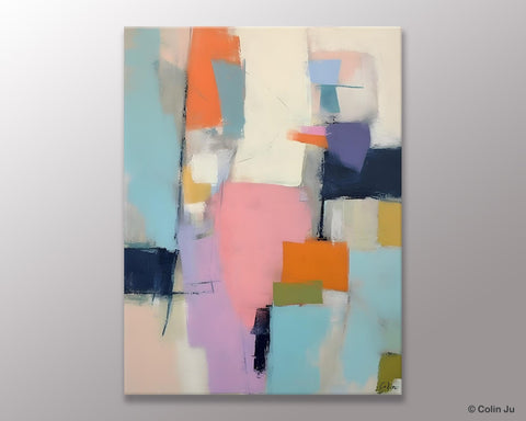 Modern Paintings, Large Contemporary Wall Art, Acrylic Painting on Canvas, Extra Large Paintings for Dining Room, Original Abstract Painting-Art Painting Canvas