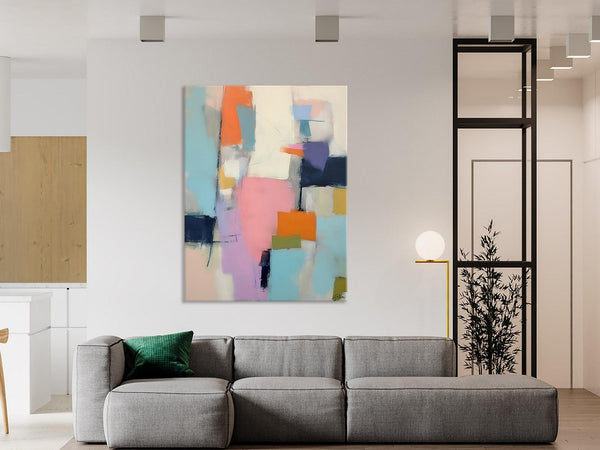 Modern Paintings, Large Contemporary Wall Art, Acrylic Painting on Canvas, Extra Large Paintings for Dining Room, Original Abstract Painting-Art Painting Canvas