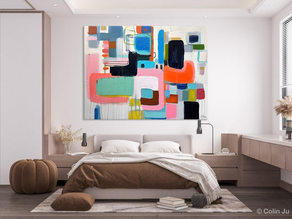 Contemporary Acrylic Paintings, Modern Wall Art Ideas for Living Room, Extra Large Canvas Paintings, Original Abstract Painting, Impasto Art-Art Painting Canvas