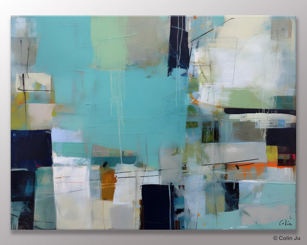 Modern Wall Art Ideas for Living Room, Extra Large Canvas Paintings, Original Abstract Painting, Impasto Art, Contemporary Acrylic Paintings-Art Painting Canvas
