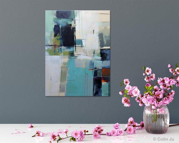 Large Contemporary Wall Art, Acrylic Painting on Canvas, Modern Paintings, Extra Large Paintings for Dining Room, Original Abstract Painting-Art Painting Canvas