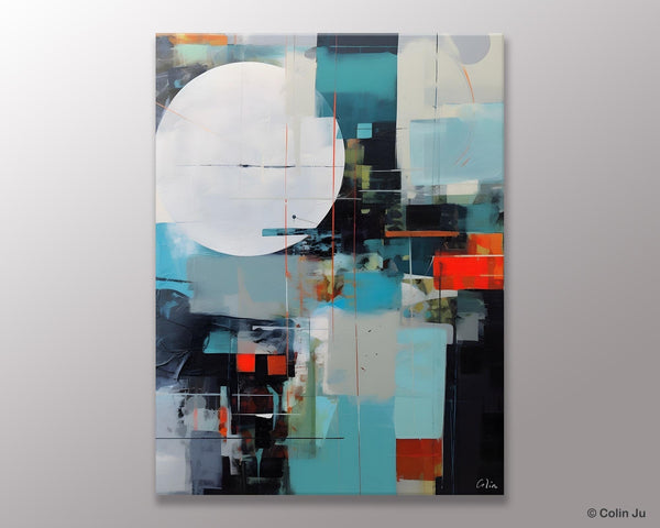 Large Contemporary Wall Art, Hand Painted Canvas Art, Modern Paintings, Extra Large Paintings for Living Room, Original Abstract Painting-Art Painting Canvas