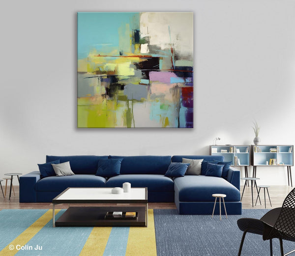 Original Modern Wall Art, Modern Canvas Paintings, Contemporary Canvas Art, Modern Acrylic Artwork, Large Abstract Painting for Bedroom-Art Painting Canvas