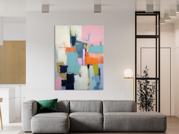 Contemporary Wall Art Paintings, Acrylic Painting on Canvas, Abstract Paintings for Bedroom, Extra Large Original Art, Buy Wall Art Online-Art Painting Canvas