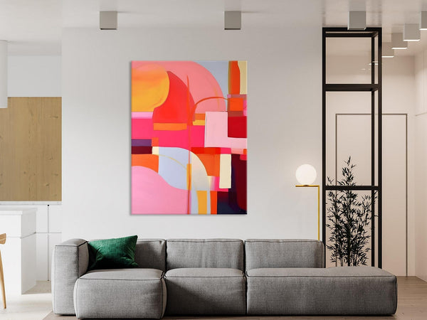 Contemporary Acrylic Painting on Canvas, Modern Wall Art Paintings, Canvas Paintings for Bedroom, Large Original Art, Buy Wall Art Online-Art Painting Canvas