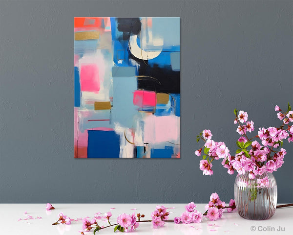 Large Painting Ideas for Living Room, Large Original Canvas Art, Contemporary Acrylic Painting on Canvas, Modern Abstract Wall Art Paintings-Art Painting Canvas