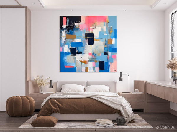 Modern Canvas Paintings, Contemporary Canvas Art, Original Modern Wall Art, Modern Acrylic Artwork, Large Abstract Painting for Dining Room-Art Painting Canvas