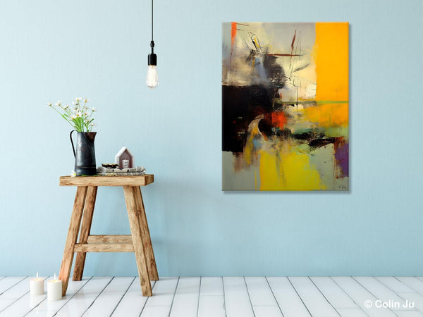 Large Wall Art Paintings for Living Room, Large Original Artwork, Contemporary Acrylic Painting on Canvas, Modern Canvas Art Paintings-Art Painting Canvas