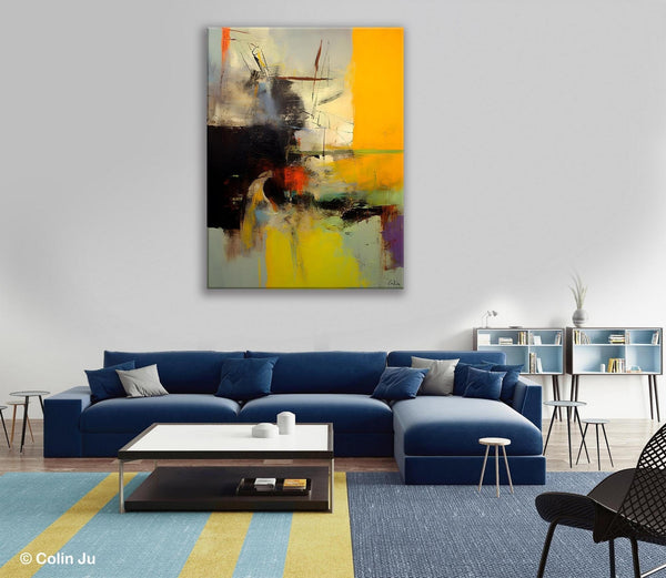 Large Wall Art Paintings for Living Room, Large Original Artwork, Contemporary Acrylic Painting on Canvas, Modern Canvas Art Paintings-Art Painting Canvas