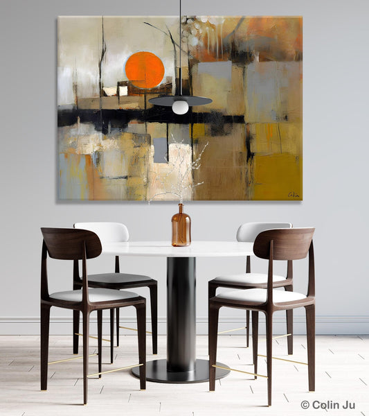 Large Wall Art Ideas for Living Room, Hand Painted Canvas Art, Oversized Canvas Paintings, Original Abstract Art, Contemporary Acrylic Art-Art Painting Canvas