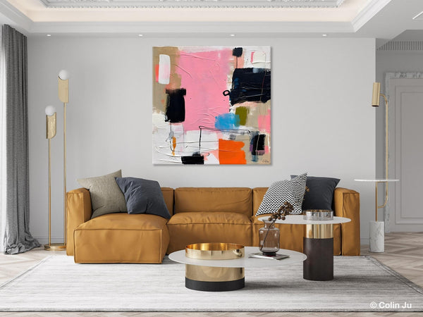 Modern Acrylic Artwork, Large Abstract Painting for Bedroom, Original Abstract Wall Art, Modern Canvas Paintings, Contemporary Canvas Art-Art Painting Canvas