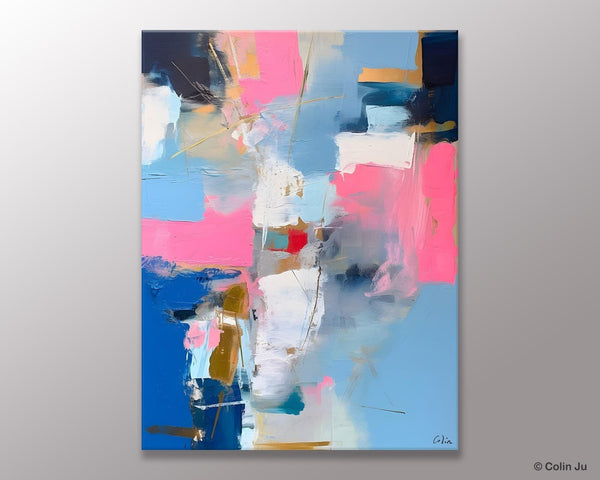 Large Art Painting for Living Room, Original Canvas Art, Contemporary Acrylic Painting on Canvas, Oversized Modern Abstract Wall Paintings-Art Painting Canvas