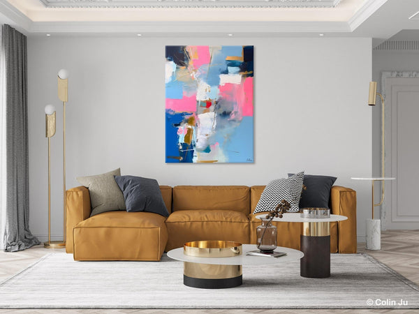 Large Art Painting for Living Room, Original Canvas Art, Contemporary Acrylic Painting on Canvas, Oversized Modern Abstract Wall Paintings-Art Painting Canvas