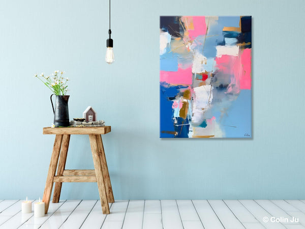 Large Art Painting for Living Room, Original Canvas Art, Contemporary Acrylic Painting on Canvas, Oversized Modern Abstract Wall Paintings-Art Painting Canvas
