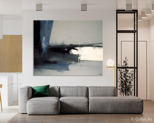 Extra Large Abstract Painting for Bedroom, Large Original Abstract Wall Art, Contemporary Acrylic Paintings, Abstract Paintings on Canvas-Art Painting Canvas
