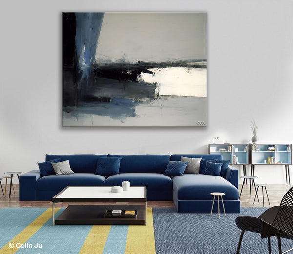 Extra Large Abstract Painting for Bedroom, Large Original Abstract Wall Art, Contemporary Acrylic Paintings, Abstract Paintings on Canvas-Art Painting Canvas