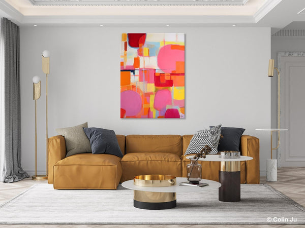 Large Contemporary Wall Art, Extra Large Paintings for Bedroom, Abstract Wall Paintings, Heavy Texture Canvas Art, Original Modern Painting-Art Painting Canvas