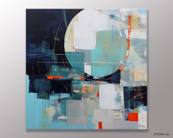 Large Abstract Painting for Bedroom, Modern Acrylic Artwork, Original Abstract Wall Art, Modern Canvas Paintings, Contemporary Canvas Art-Art Painting Canvas