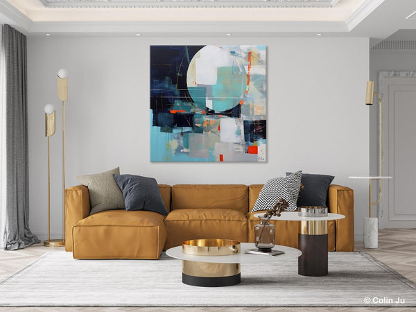 Large Abstract Painting for Bedroom, Modern Acrylic Artwork, Original Abstract Wall Art, Modern Canvas Paintings, Contemporary Canvas Art-Art Painting Canvas