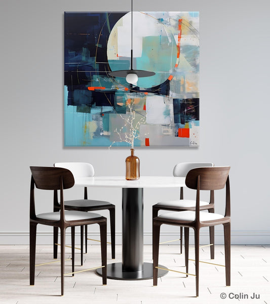 Large Abstract Painting for Bedroom, Modern Acrylic Artwork, Original Abstract Wall Art, Modern Canvas Paintings, Contemporary Canvas Art-Art Painting Canvas