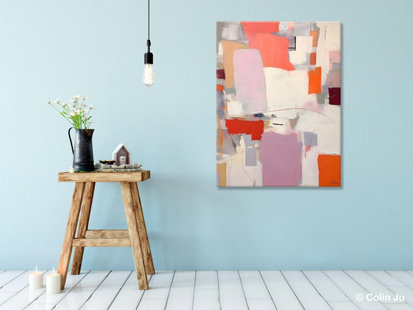 Contemporary Acrylic Painting on Canvas, Large Wall Art Painting for Bedroom, Original Canvas Art, Oversized Modern Abstract Wall Paintings-Art Painting Canvas