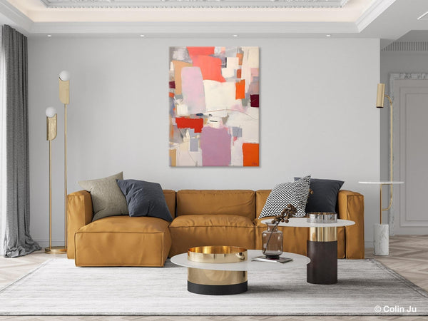 Contemporary Acrylic Painting on Canvas, Large Wall Art Painting for Bedroom, Original Canvas Art, Oversized Modern Abstract Wall Paintings-Art Painting Canvas