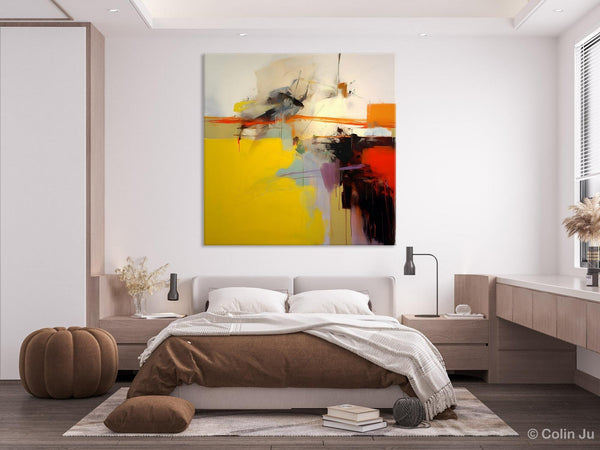 Modern Canvas Art Paintings, Contemporary Canvas Art, Original Modern Wall Art, Modern Acrylic Artwork, Large Abstract Paintings for Bedroom-Art Painting Canvas
