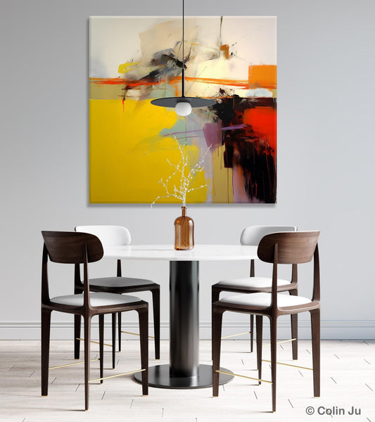 Modern Canvas Art Paintings, Contemporary Canvas Art, Original Modern Wall Art, Modern Acrylic Artwork, Large Abstract Paintings for Bedroom-Art Painting Canvas