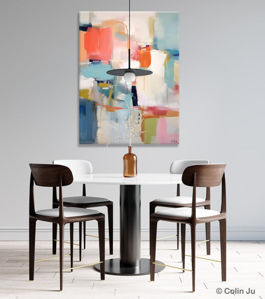 Large Wall Art Painting for Bedroom, Original Canvas Art, Contemporary Acrylic Painting on Canvas, Oversized Modern Abstract Wall Paintings-Art Painting Canvas