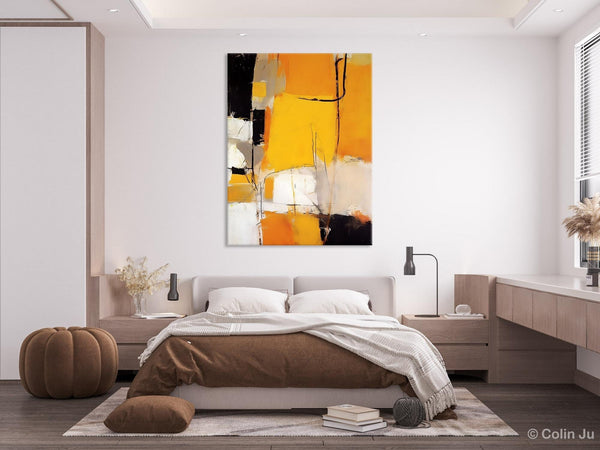 Extra Large Paintings for Bedroom, Abstract Wall Paintings, Large Contemporary Wall Art, Hand Painted Canvas Art, Original Modern Painting-Art Painting Canvas