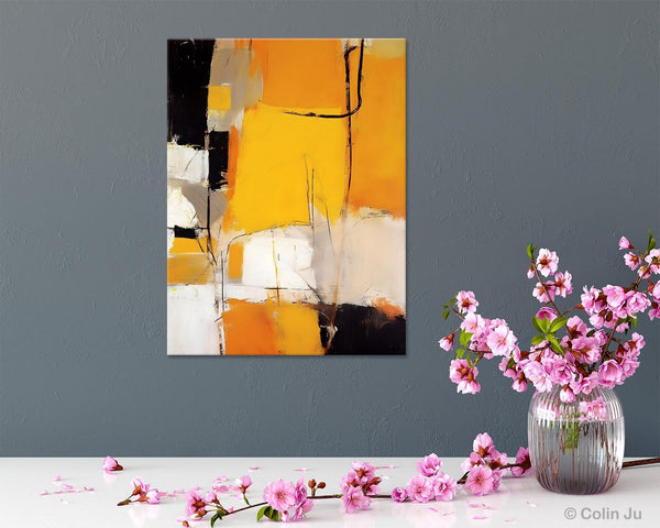 Extra Large Paintings for Bedroom, Abstract Wall Paintings, Large Contemporary Wall Art, Hand Painted Canvas Art, Original Modern Painting-Art Painting Canvas