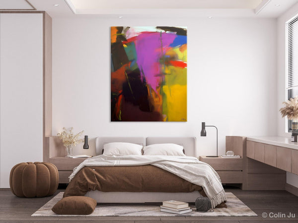 Large Original Abstract Wall Art, Contemporary Acrylic Paintings, Extra Large Abstract Painting for Dining Room, Abstract Painting on Canvas-Art Painting Canvas