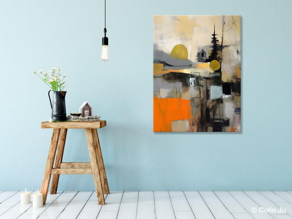 Original Canvas Art, Contemporary Acrylic Painting on Canvas, Large Wall Art Painting for Bedroom, Oversized Modern Abstract Wall Paintings-Art Painting Canvas