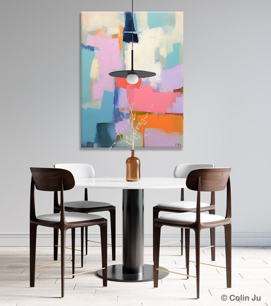 Contemporary Paintings on Canvas, Large Wall Art Painting for Dining Room, Original Abstract Wall Art, Oversized Abstract Wall Art Paintings-Art Painting Canvas