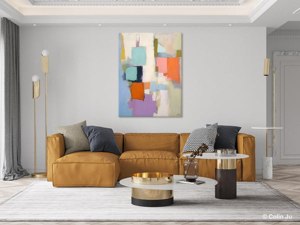 Contemporary Paintings on Canvas, Large Wall Art Painting for Dining Room, Original Abstract Wall Art Painting, Abstract Paintings on Canvas-Art Painting Canvas