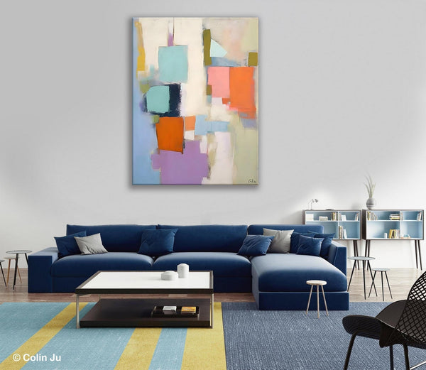 Contemporary Paintings on Canvas, Large Wall Art Painting for Dining Room, Original Abstract Wall Art Painting, Abstract Paintings on Canvas-Art Painting Canvas