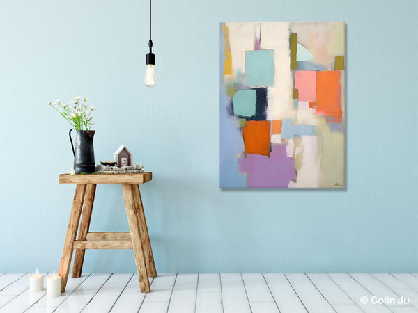Contemporary Paintings on Canvas, Large Wall Art Painting for Dining Room, Original Abstract Wall Art Painting, Abstract Paintings on Canvas-Art Painting Canvas