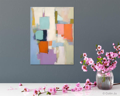 Contemporary Paintings on Canvas, Large Wall Art Painting for Dining Room, Original Abstract Wall Art Painting, Abstract Paintings on Canvas-Art Painting Canvas