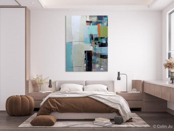 Abstract Wall Paintings, Large Contemporary Wall Art, Extra Large Paintings for Bedroom, Hand Painted Canvas Art, Original Modern Painting-Art Painting Canvas