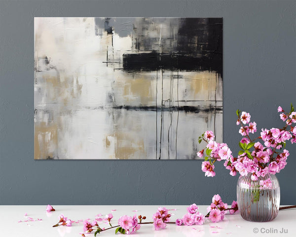 Hand Painted Original Canvas Art, Contemporary Acrylic Paintings, Large Wall Art Painting for Bedroom, Oversized Modern Abstract Paintings-Art Painting Canvas