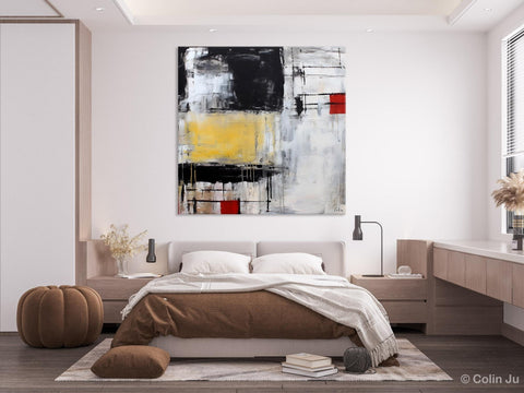 Original Modern Acrylic Artwork, Extra Large Abstract Paintings for Dining Room, Modern Canvas Art Paintings, Abstract Wall Art for Bedroom-Art Painting Canvas