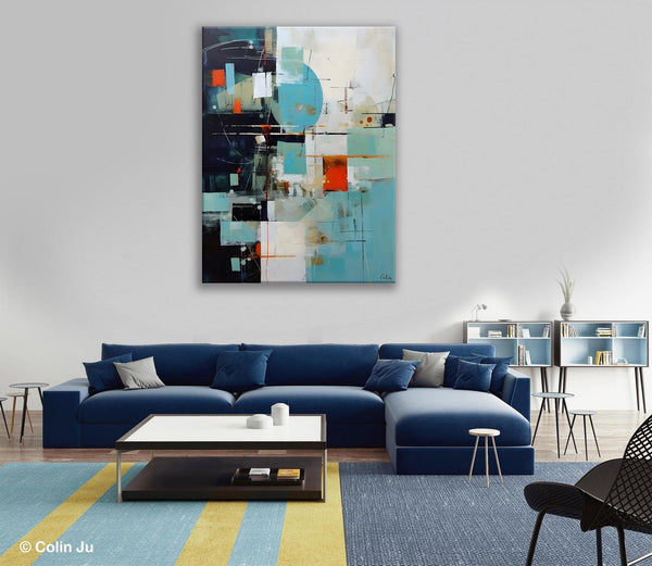 Contemporary Acrylic Painting on Canvas, Large Wall Art Painting for Bedroom, Original Canvas Art, Oversized Modern Abstract Wall Paintings-Art Painting Canvas