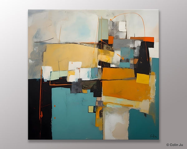 Contemporary Canvas Art for Living Room, Modern Acrylic Paintings, Original Modern Paintings, Extra Large Abstract Paintings on Canvas-Art Painting Canvas
